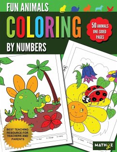 Fun Animals Coloring By Numbers - Learning, Mathyz