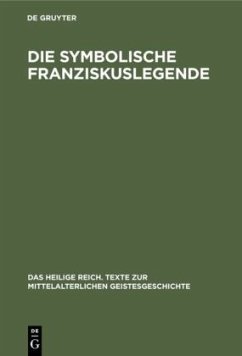 Cover Die symbolische Franziskuslegende
