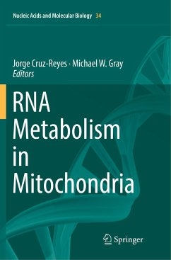 RNA Metabolism in Mitochondria