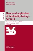 Theory and Applications of Satisfiability Testing ¿ SAT 2019