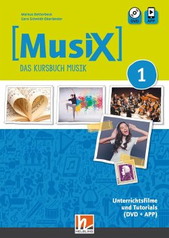 Cover MusiX 1 (Ausgabe ab 2019) Unterrichtsfilme und Tutorials, m. 1 Beilage, DVD