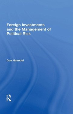 Cover Foreign Investments And The Management Of Political Risk (eBook, ePUB)
