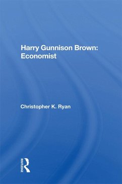 Cover Harry Gunnison Brown: Economist (eBook, ePUB)