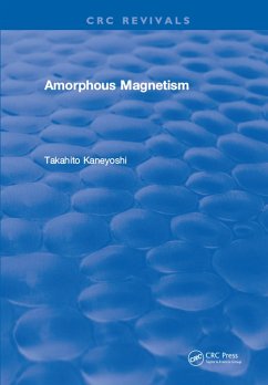Cover Amorphous Magnetism (eBook, ePUB)