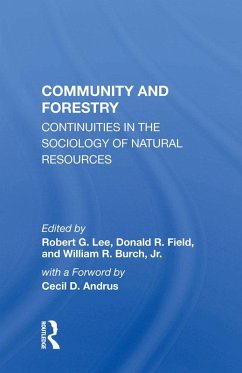 Community And Forestry (eBook, ePUB)