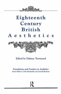 Cover Eighteenth-Century British Aesthetics (eBook, PDF)