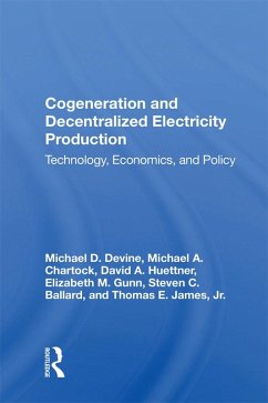 Cover Cogeneration And Decentralized Electricity Production (eBook, ePUB)