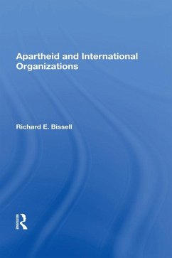 Cover Apartheid & Intl Org (eBook, ePUB)