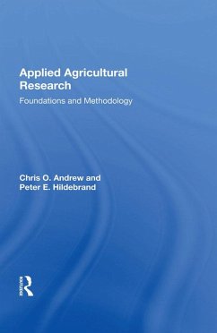 Cover Applied Agricultural Research (eBook, PDF)