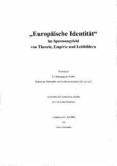 Europäische Identität (eBook, PDF)