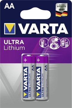 10x2 Varta Ultra Lithium Mignon AA LR 6