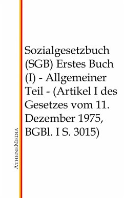 Sozialgesetzbuch (SGB) - Erstes Buch (I) (eBook, ePUB)