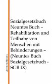 Sozialgesetzbuch - Neuntes Buch (eBook, ePUB)