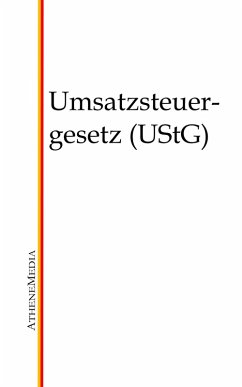 Umsatzsteuergesetz (UStG) (eBook, ePUB)