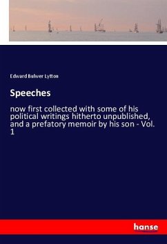 Speeches - Lytton, Edward Bulwer