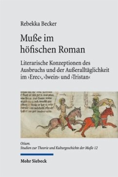 Cover Muße im höfischen Roman