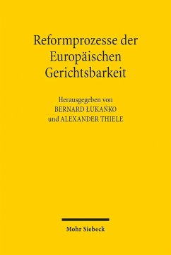 Cover Reformprozesse der Europäischen Gerichtsbarkeit