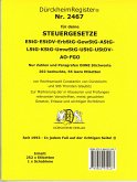 DürckheimRegister® STEUERGESETZE (2020) Zahlen und §§