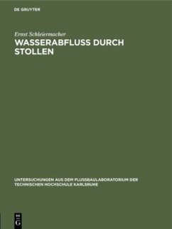 Cover Wasserabfluss durch Stollen