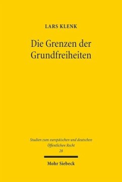 Cover Die Grenzen der Grundfreiheiten