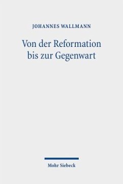 Von der Reformation bis zur Gegenwart - Wallmann, Johannes