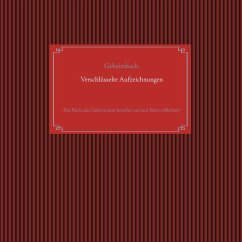 Selbstverschlüsselndes Geheimbuch zum Ausfüllen / Tagebuch / Notizen und Pläne / Familiengeschichte / Ahnenforschung