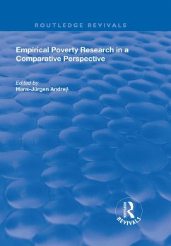 Empirical Poverty Research in a Comparative Perspective (eBook, ePUB)