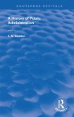 A History of Public Administration (eBook, ePUB)