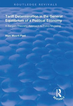 Cover Tariff Determination in the General Equilibrium of a Political Economy (eBook, ePUB)