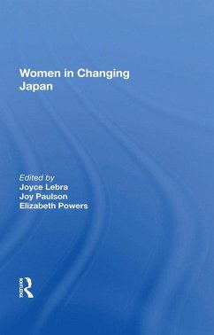 Women In Changing Japan (eBook, ePUB) - Lebra, Joyce C