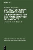 Der Teutsche Don Quichotte oder Die Begebenheiten des Marggraf von Bellamonte (eBook, PDF)