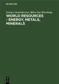 World resources - Energy, metals, minerals (eBook, PDF)