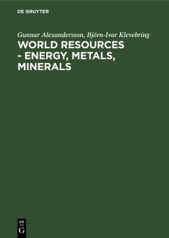 Cover World resources - Energy, metals, minerals (eBook, PDF)