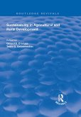 Sustainability in Agricultural and Rural Development (eBook, ePUB)
