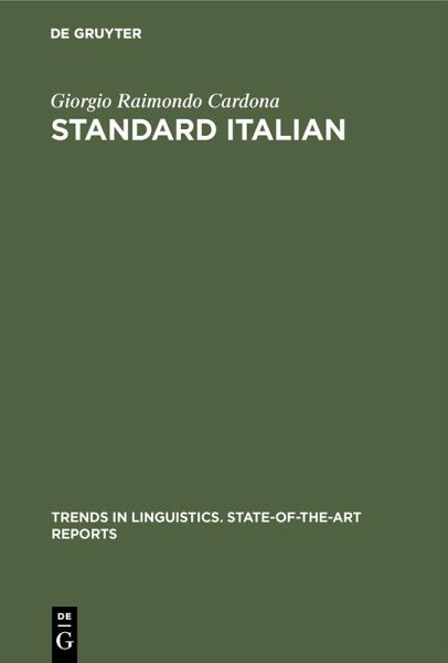 Standard Italian (eBook, PDF)