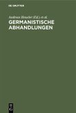 Germanistische Abhandlungen (eBook, PDF)