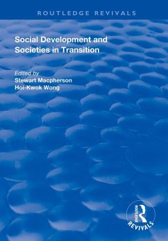 Cover Social Development and Societies in Transition (eBook, ePUB)