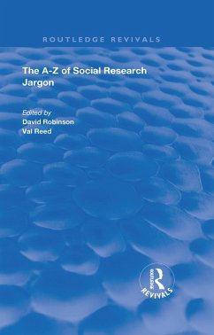Cover The A-Z of Social Research Jargon (eBook, PDF)