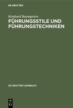 Cover Führungsstile und Führungstechniken (eBook, PDF)