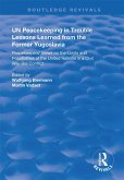 UN Peacekeeping in Trouble: Lessons Learned from the Former Yugoslavia (eBook, ePUB) UN Peacekeeping in Trouble: Lessons Learned from the Former Yugoslavia (eBook, ePUB)