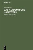 Das altdeutsche Handwerk (eBook, PDF)