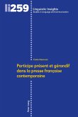 Participe present et gerondif dans la presse francaise contemporaine (eBook, ePUB)