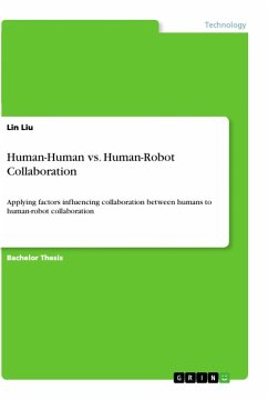 Human-Human vs. Human-Robot Collaboration