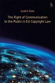 The Right of Communication to the Public in EU Copyright Law (eBook, PDF)