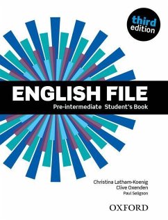 English File Third Edition Pre Intermediate Student Book - Latham-Koenig, Christina; Oxenden, Clive; Seligson, Paul