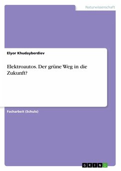 Elektroautos. Der grüne Weg in die Zukunft? - Khudayberdiev, Elyor