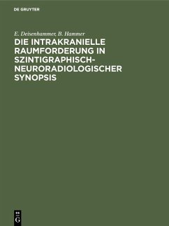 Cover Die intrakranielle Raumforderung in szintigraphisch-neuroradiologischer Synopsis (eBook, PDF)