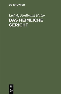 Cover Das heimliche Gericht (eBook, PDF)