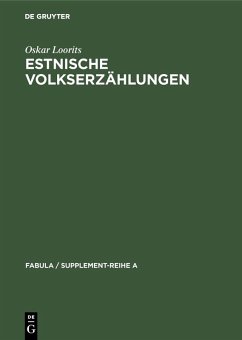 Cover Estnische Volkserzählungen (eBook, PDF)