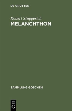 Cover Melanchthon (eBook, PDF)
